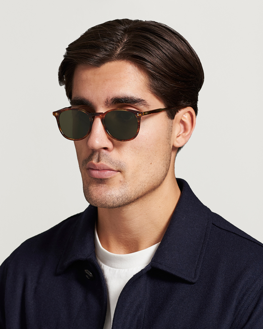 Herr | Rea accessoarer | Garrett Leight | Kinney 49 Sunglasses Chestnut