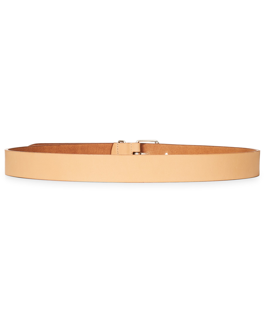 Herr | Anderson's Classic Casual 3 cm Leather Belt Natural | Anderson's | Classic Casual 3 cm Leather Belt Natural