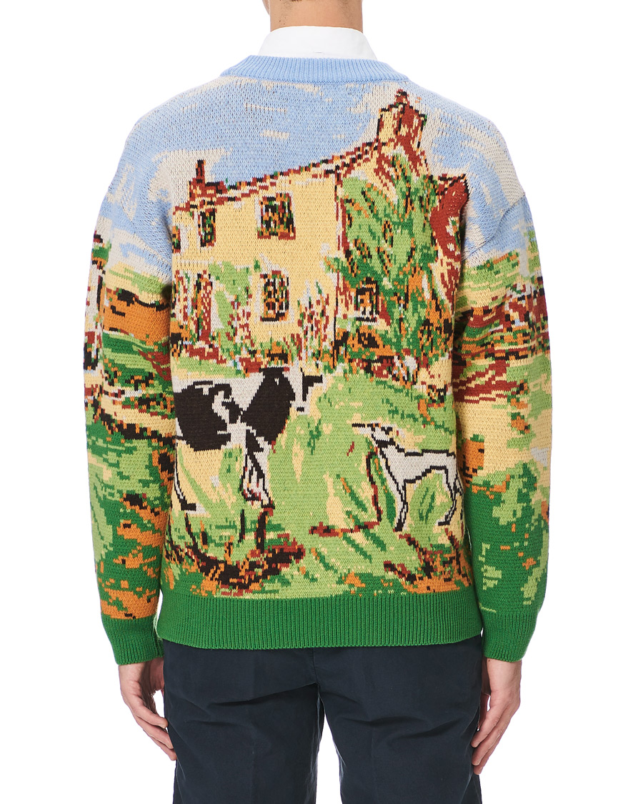 Herr | Tröjor | GANT | Luke Edward Hall Intarsea Crew Neck Multi