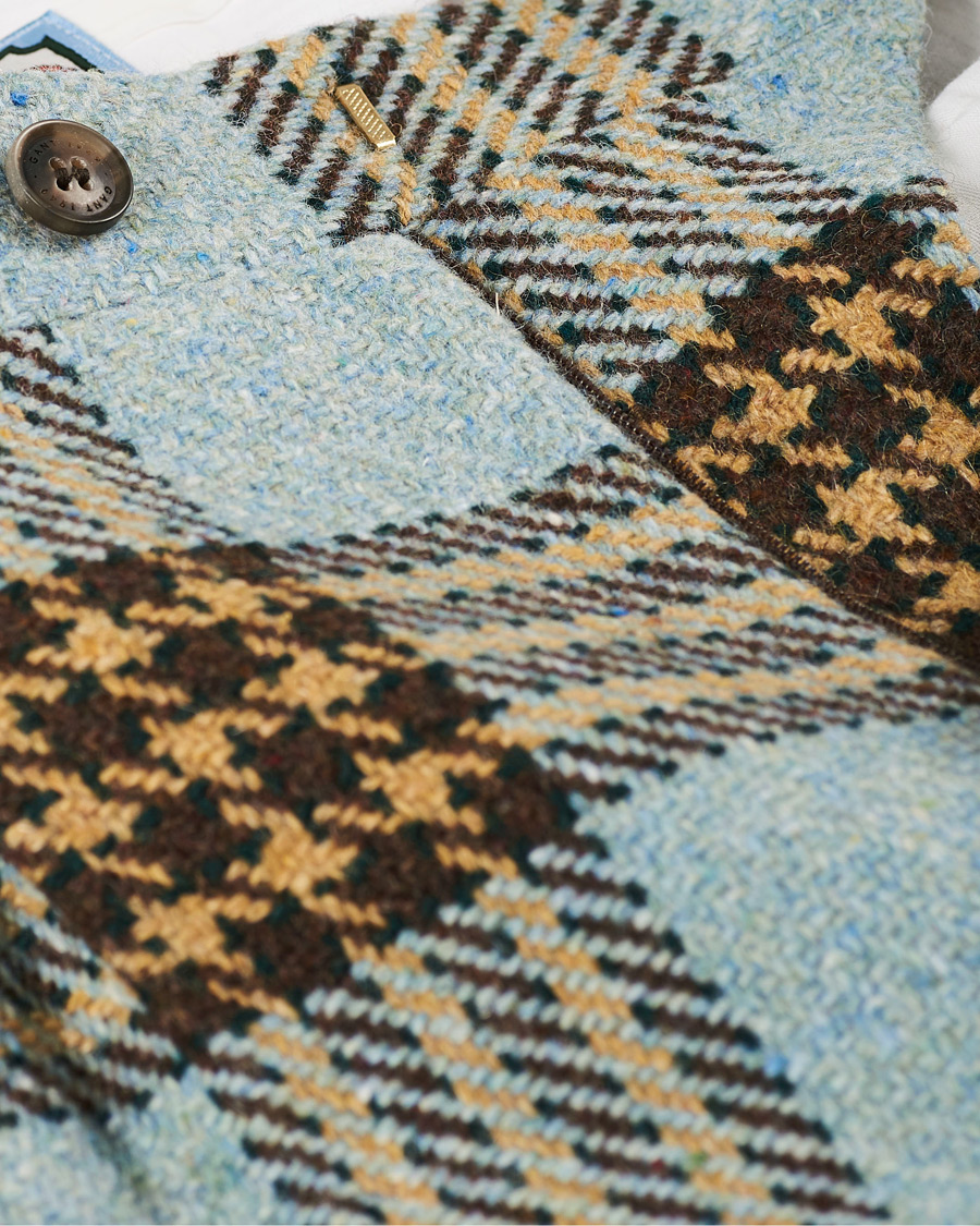 Herr | Byxor | GANT | Luke Edward Hall Check Trousers Hamptons Blue