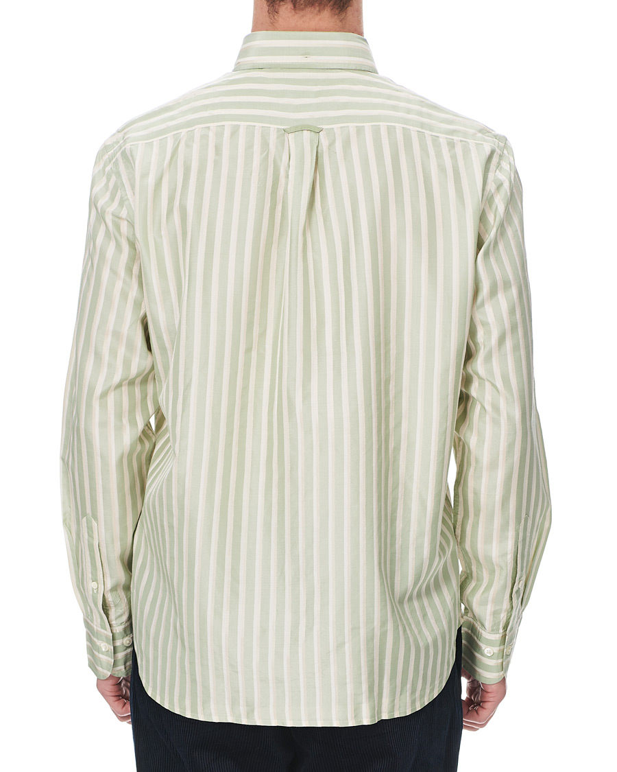 Herr | Skjortor | GANT | Luke Edward Hall Silk Stripe Shirt Pepermint
