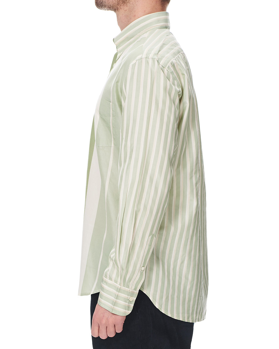 Herr | Skjortor | GANT | Luke Edward Hall Silk Stripe Shirt Pepermint
