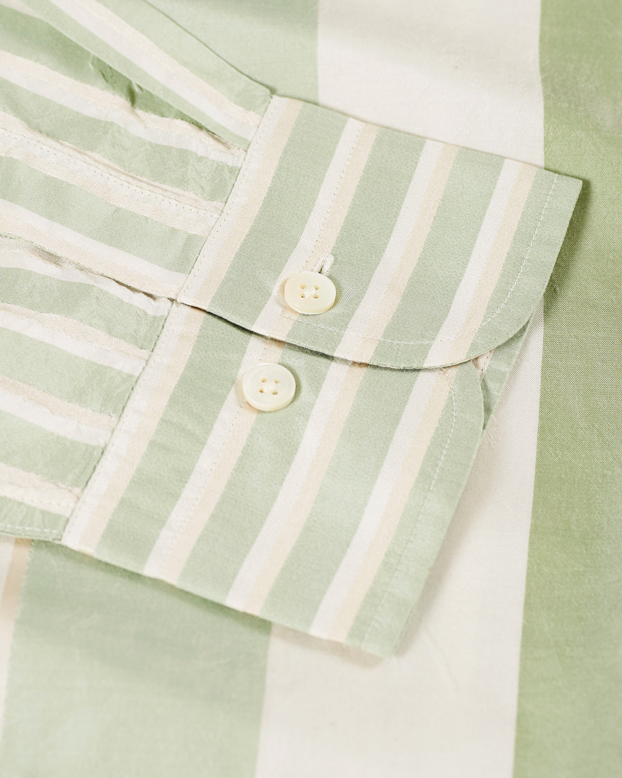 Herr | Skjortor | GANT | Luke Edward Hall Silk Stripe Shirt Pepermint