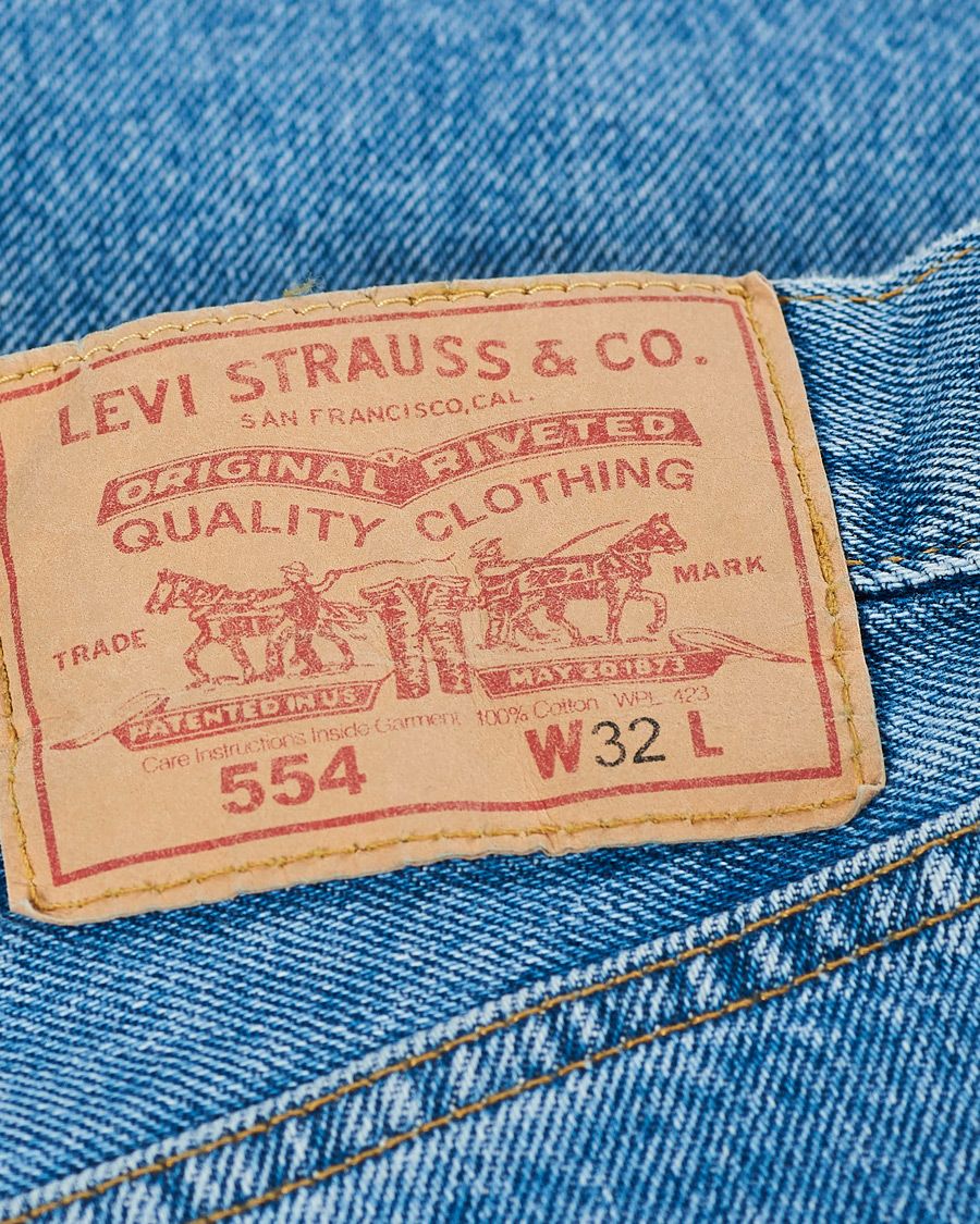 Herr | Jeans | Levi's Vintage Clothing | 554 Relaxed Jeans 80´s Bright Stone