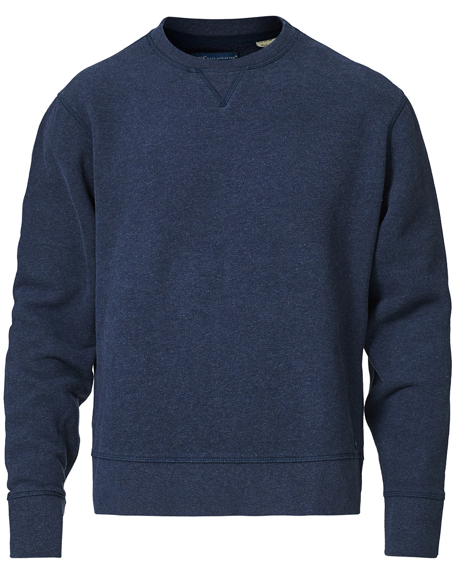 Herr | Tröjor | Levi's Made & Crafted | Relaxed Crew Neck Sweatshirt Olympus