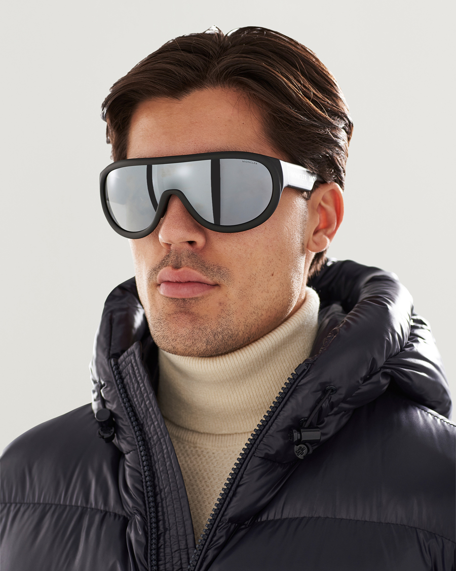 Herr | Solglasögon | Moncler Lunettes | ML0106 Sunglasses Matte Black
