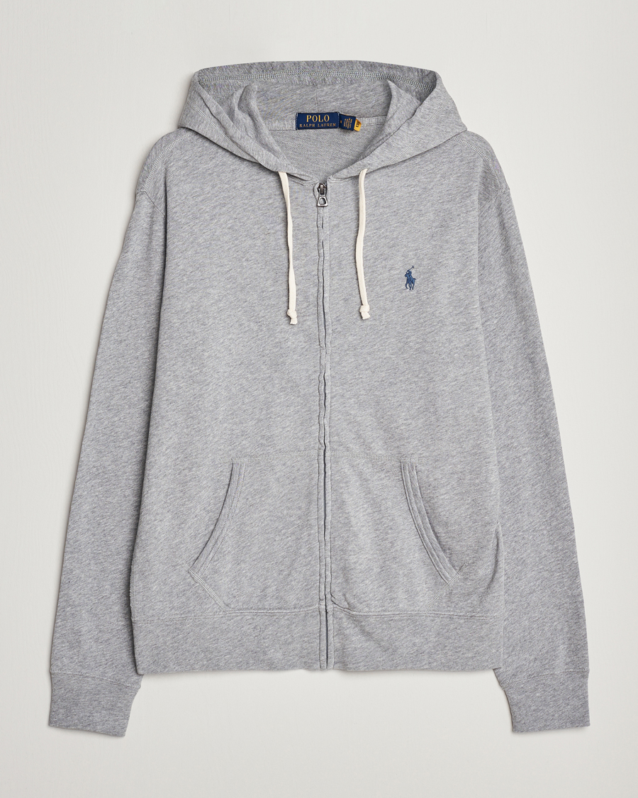 Herr | Tröjor | Polo Ralph Lauren | Spa Terry Full Zip Hoodie Andover Heather