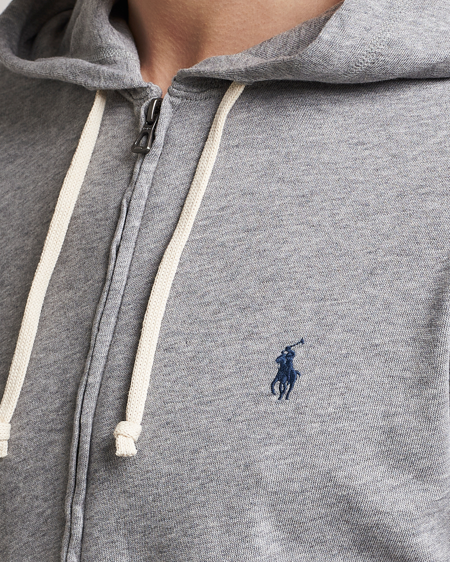 Herr | Tröjor | Polo Ralph Lauren | Spa Terry Full Zip Hoodie Andover Heather