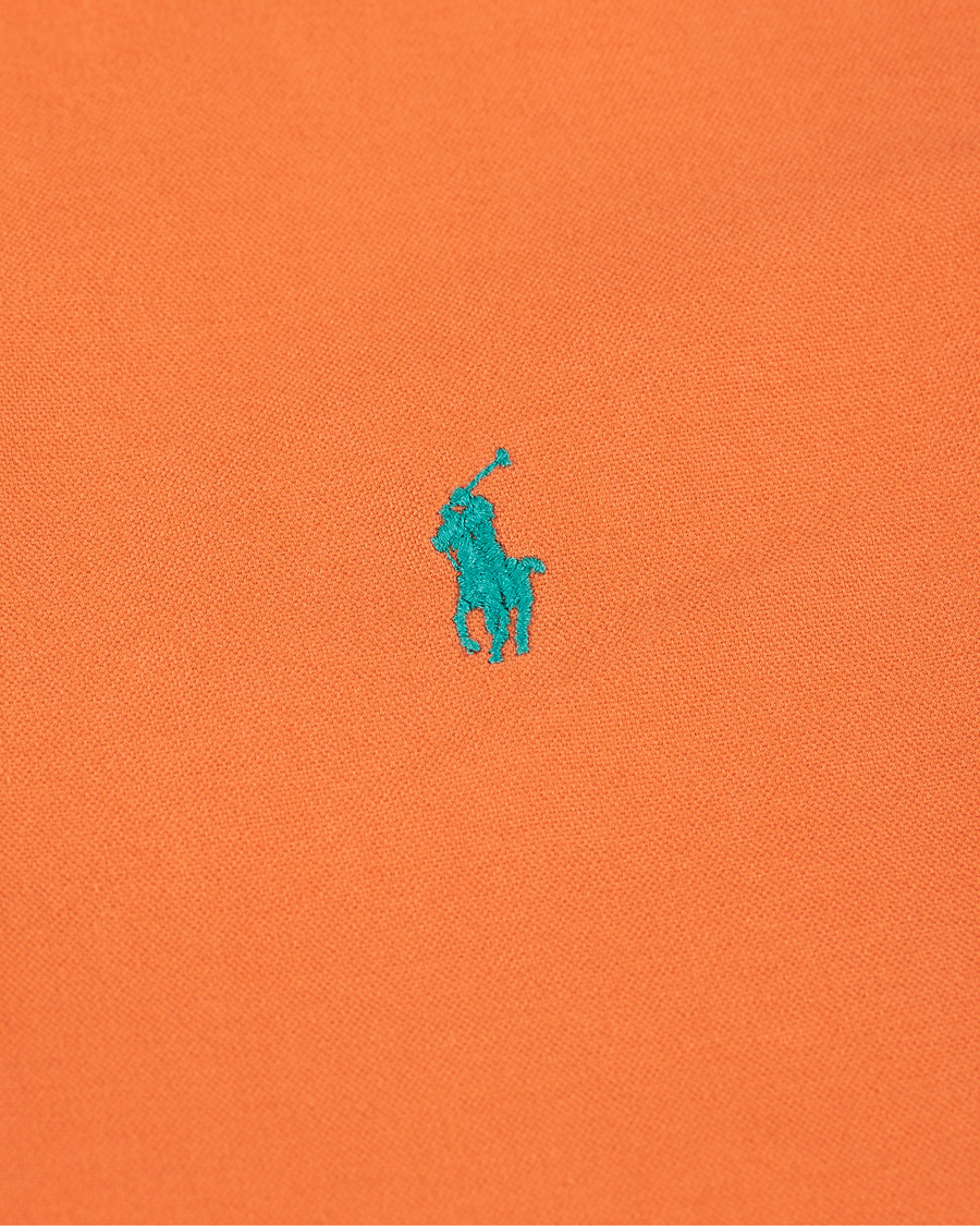 Herr | Skjortor | Polo Ralph Lauren | Slim Fit Garment Dyed Oxford Shirt Orange