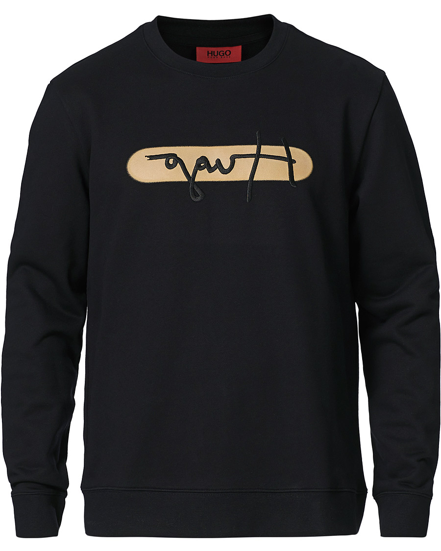 Herr | Tröjor | HUGO | Dicago Logo Sweatshirt Black