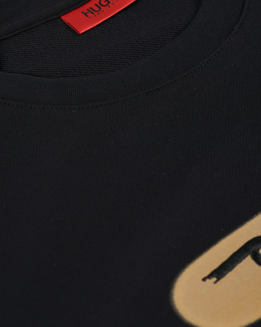 Herr | Tröjor | HUGO | Dicago Logo Sweatshirt Black
