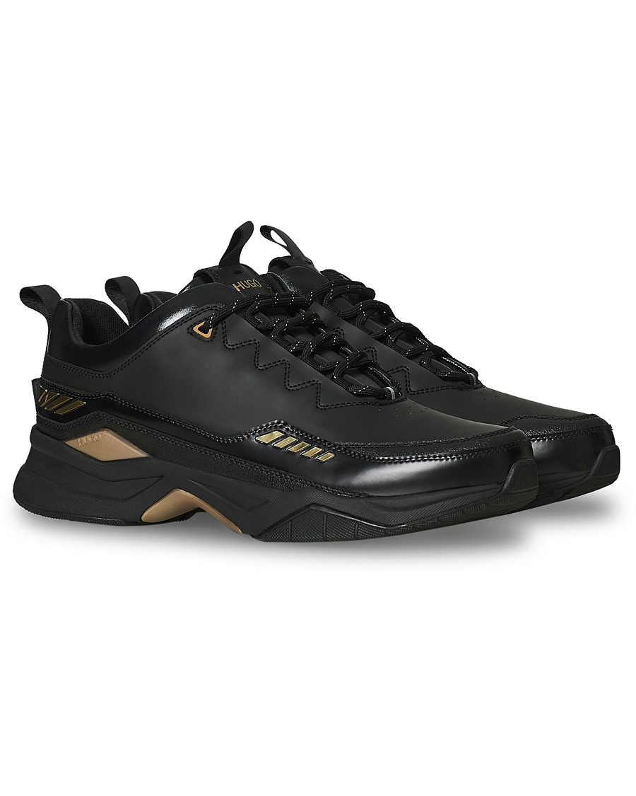 Herr | HUGO Block Running Sneakers Black | HUGO | Block Running Sneakers Black