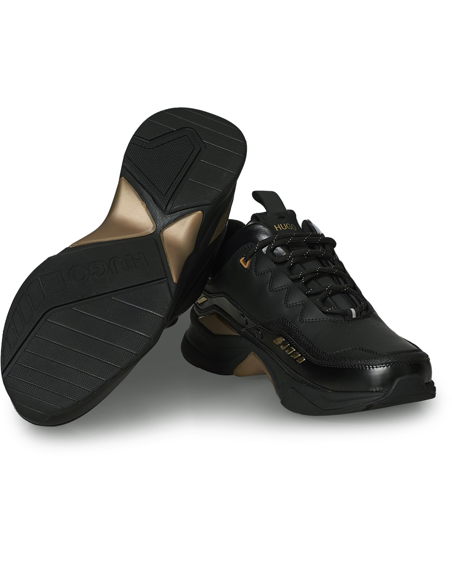 Herr | HUGO Block Running Sneakers Black | HUGO | Block Running Sneakers Black