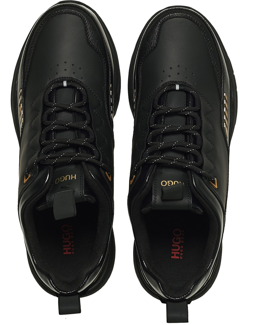 Herr | HUGO Block Running Sneakers Black | HUGO | Block Running Sneakers Black