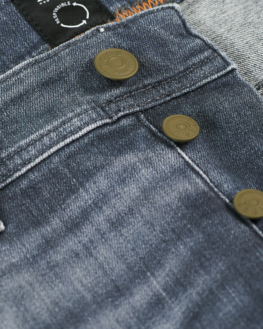 Herr | Jeans | BOSS ORANGE | BOSS Casual Taber Stretch Shredded Jeans Medium Grey
