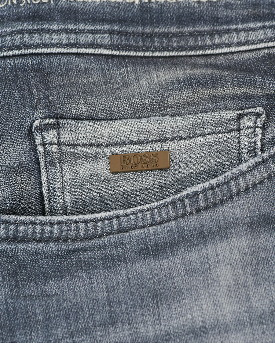 Herr | Jeans | BOSS ORANGE | BOSS Casual Taber Stretch Shredded Jeans Medium Grey