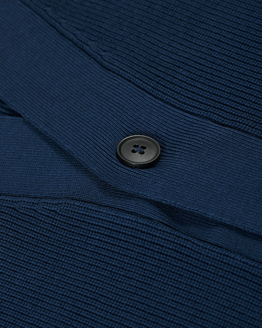 Herr | Tröjor | BOSS ORANGE | BOSS Casual Kardione Knitted Cardigan Dark Blue