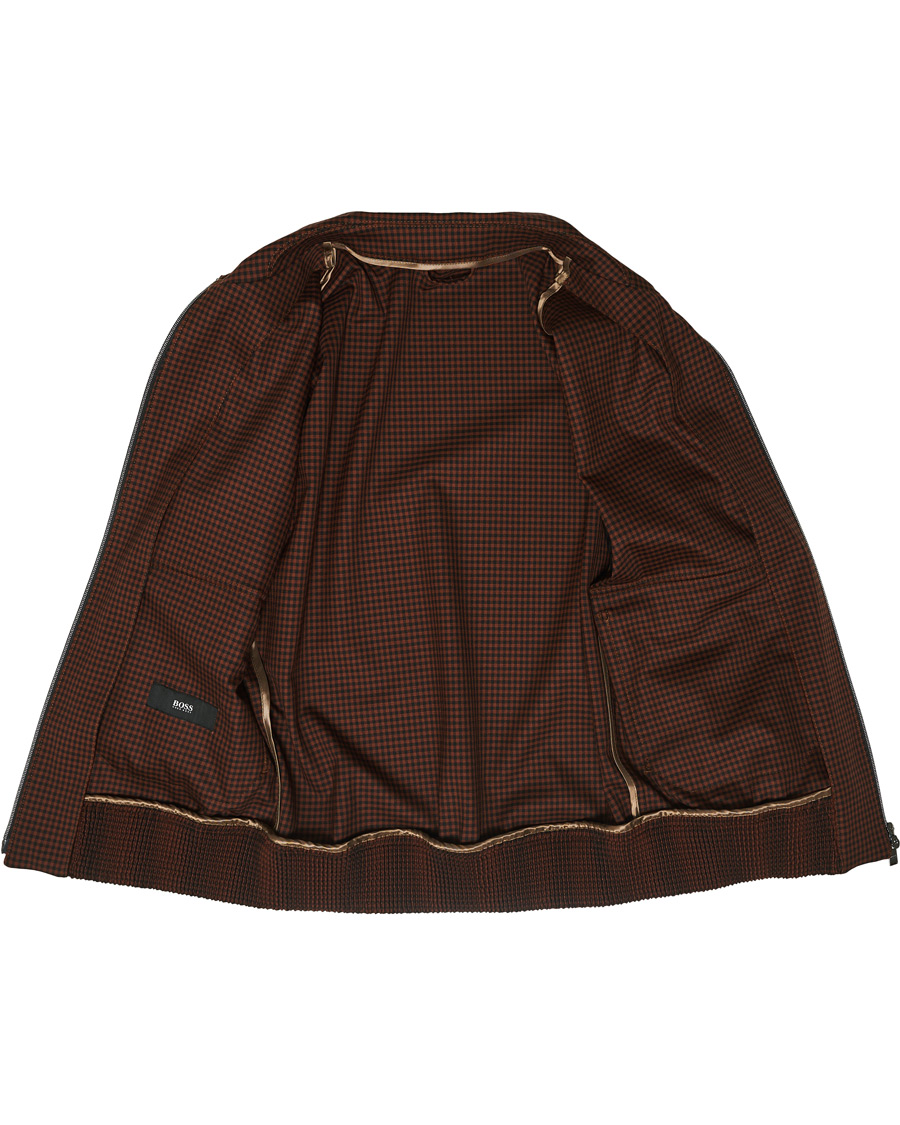 Herr | Jackor | BOSS BLACK | BOSS Narten Houndstooth Jacket Rust