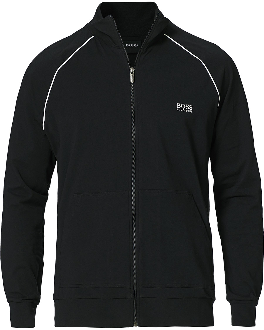 Herr | Tröjor | BOSS BLACK | BOSS Mix & Match Full Zip Jacket Black