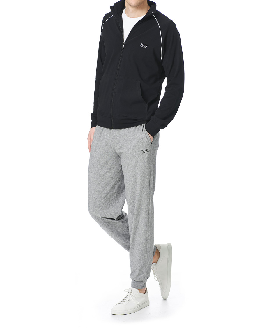 Herr | Tröjor | BOSS BLACK | BOSS Mix & Match Full Zip Jacket Black
