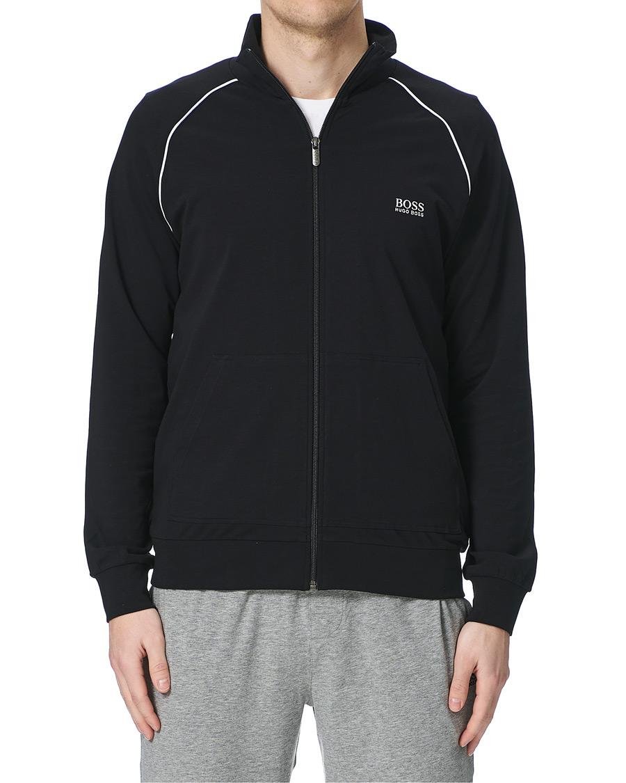 Herr | Tröjor | BOSS BLACK | BOSS Mix & Match Full Zip Jacket Black