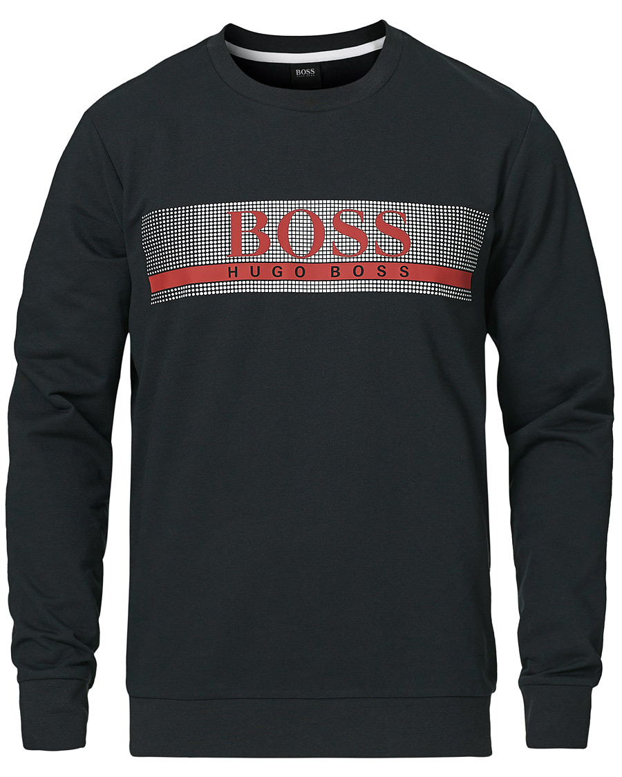 Herr | Tröjor | BOSS BLACK | BOSS Authentic Sweatshirt Black
