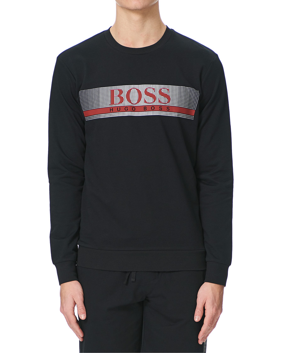Herr | Tröjor | BOSS BLACK | BOSS Authentic Sweatshirt Black