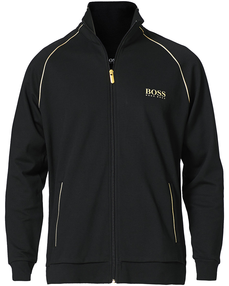 Herr | Tröjor | BOSS BLACK | BOSS Tracksuit Full Zip Jacket Black
