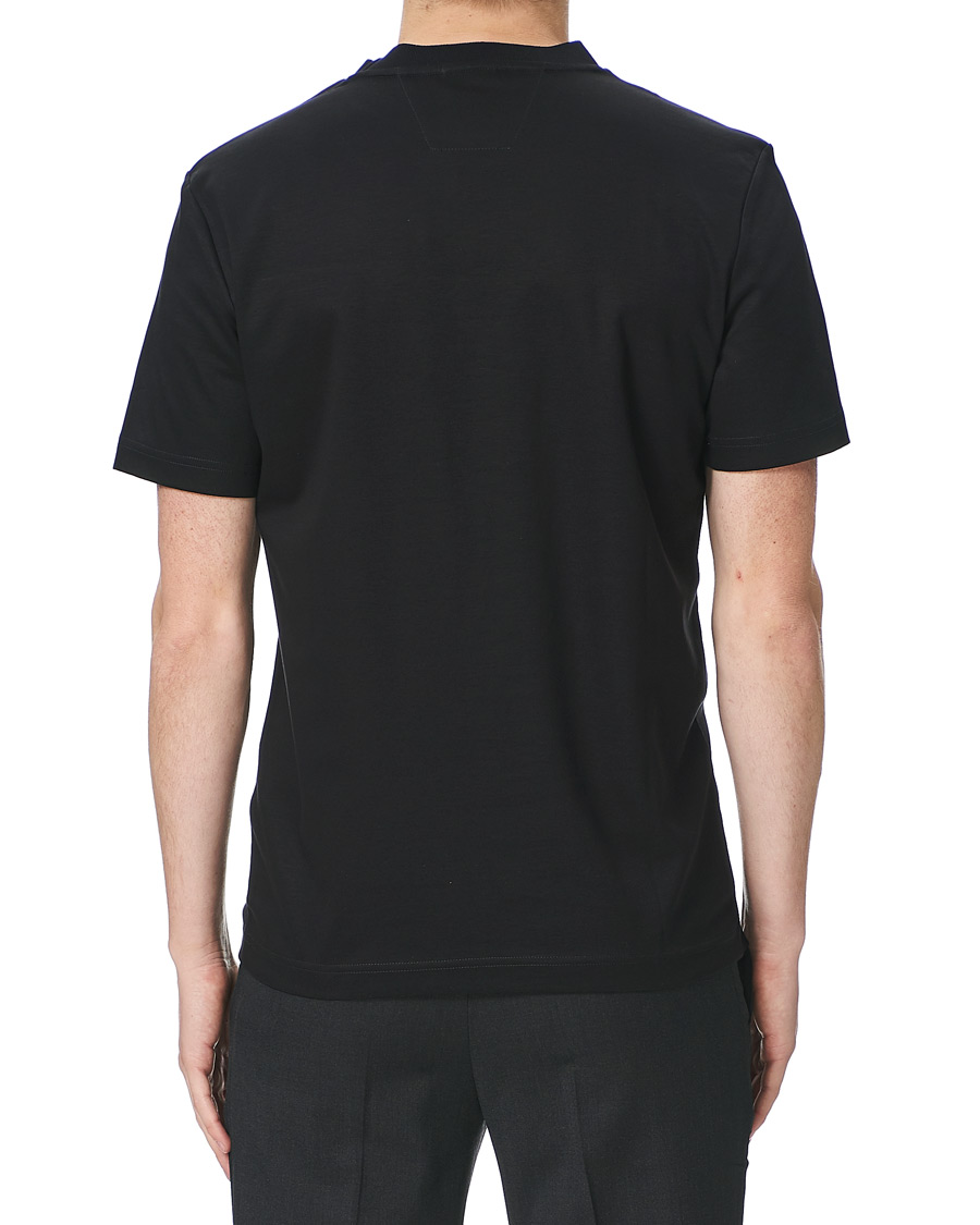 Herr | T-Shirts | BOSS BLACK | BOSS Porsche Capsule Tiburt Crew Neck Tee Black