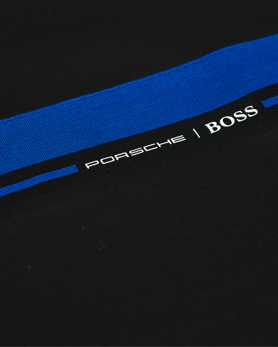 Herr | T-Shirts | BOSS BLACK | BOSS Porsche Capsule Tiburt Crew Neck Tee Black