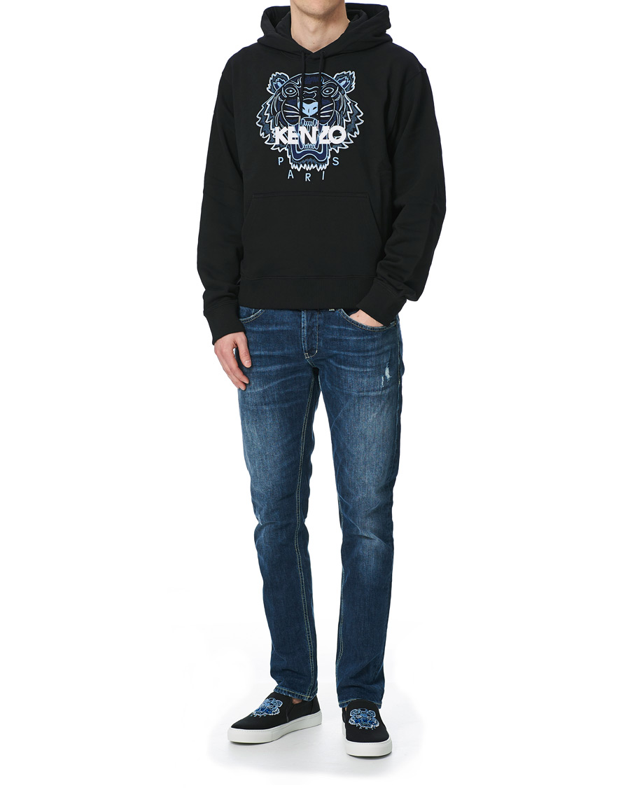 Herr | KENZO Tiger Slip On Sneaker Black | KENZO | Tiger Slip On Sneaker Black