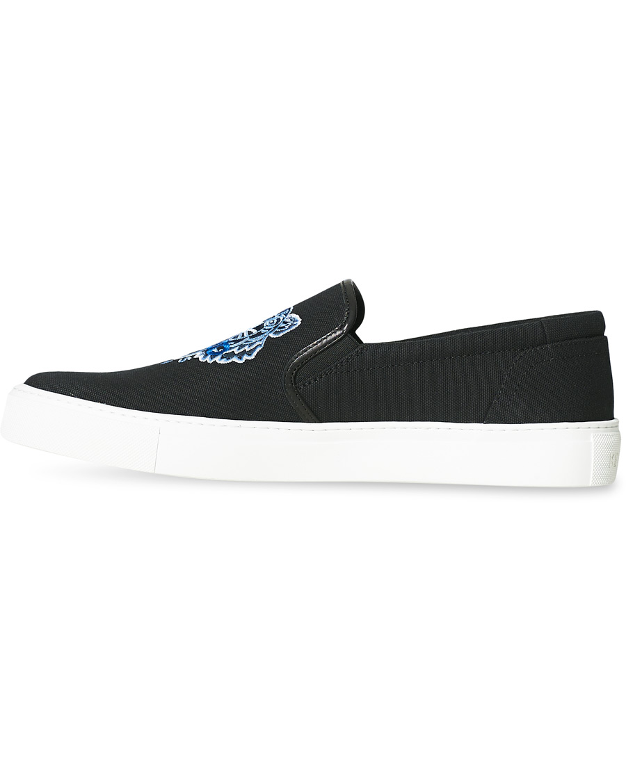 Herr | KENZO Tiger Slip On Sneaker Black | KENZO | Tiger Slip On Sneaker Black