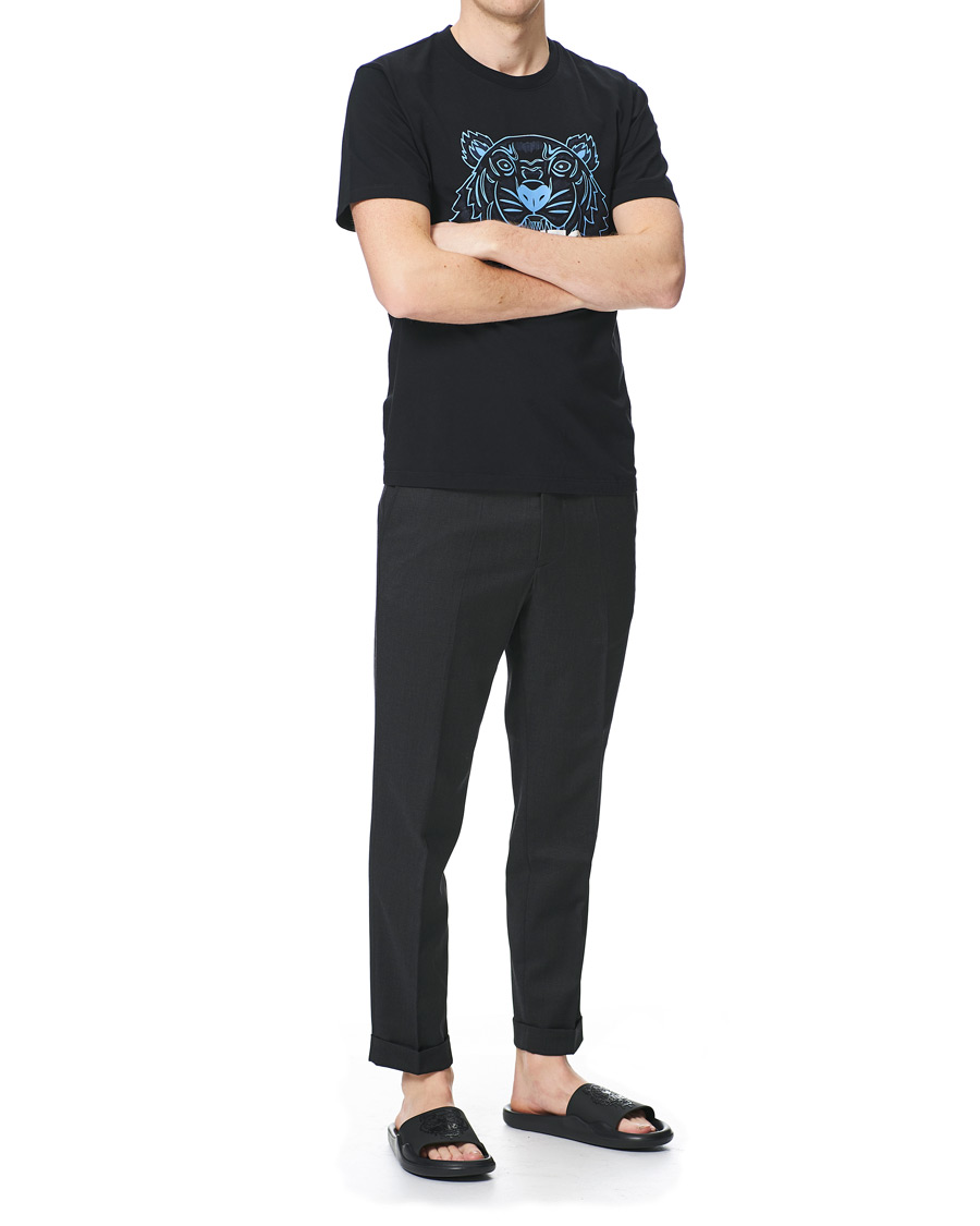 Herr | KENZO Pool Tiger Slides Black | KENZO | Pool Tiger Slides Black