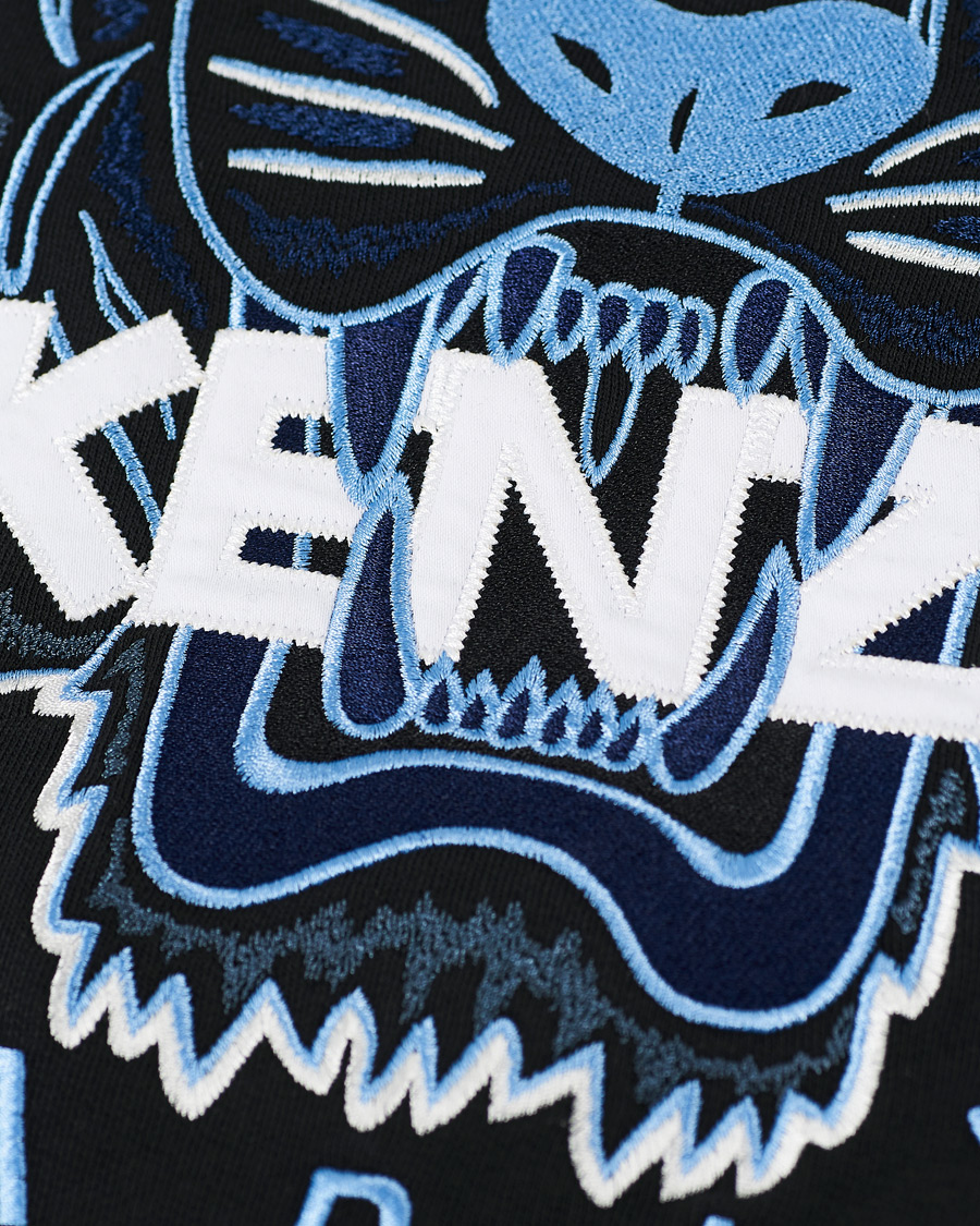 Herr | Tröjor | KENZO | Tiger Full Zip Hoodie Black