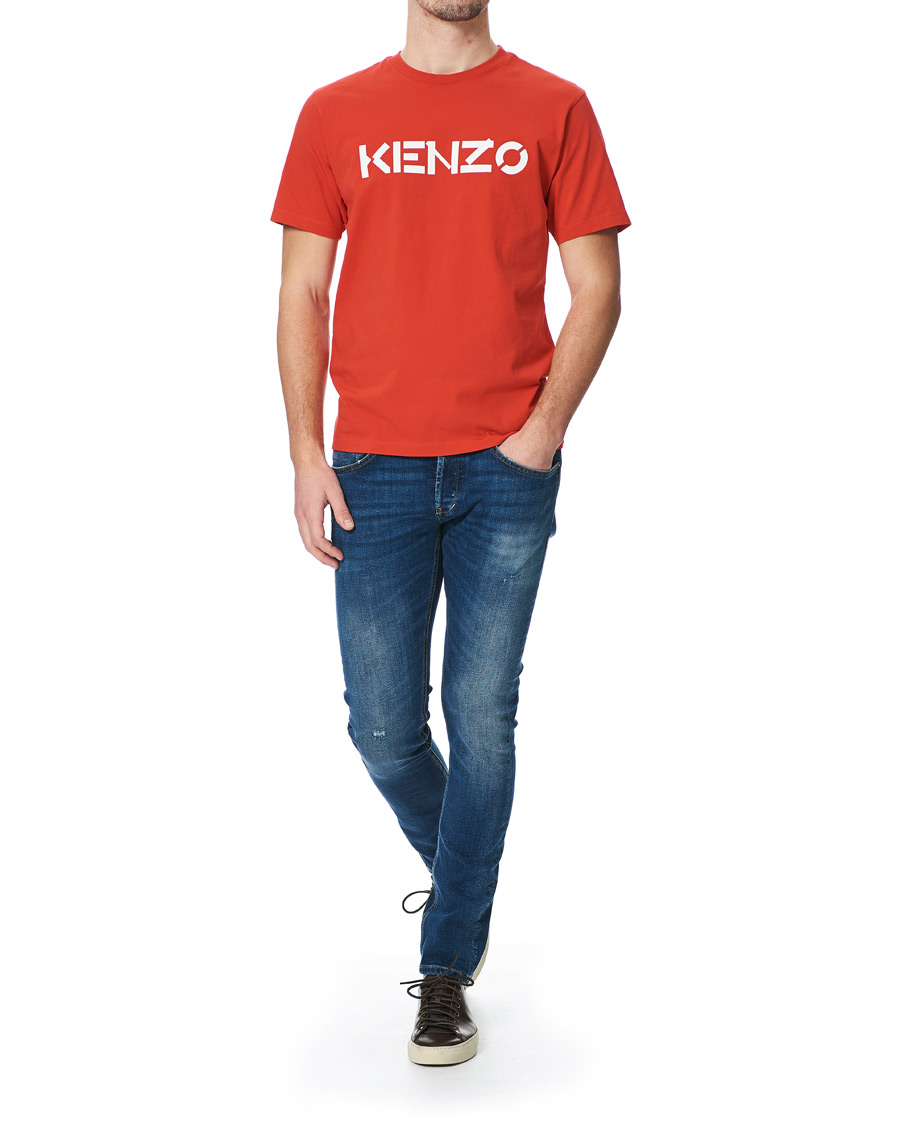 Herr | T-Shirts | KENZO | Logo Classic Crew Neck Tee Medium Red