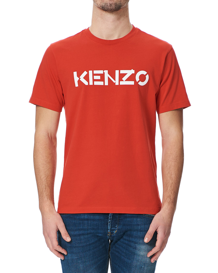 Herr | T-Shirts | KENZO | Logo Classic Crew Neck Tee Medium Red