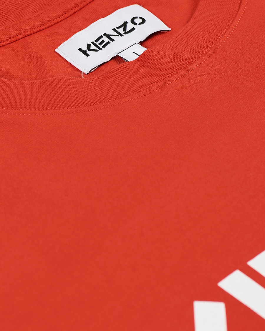 Herr | T-Shirts | KENZO | Logo Classic Crew Neck Tee Medium Red