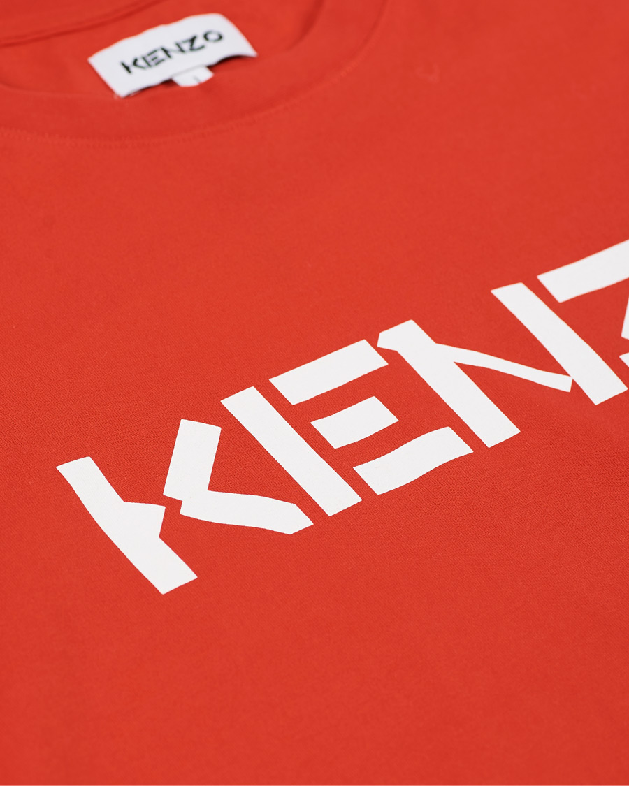 Herr | T-Shirts | KENZO | Logo Classic Crew Neck Tee Medium Red