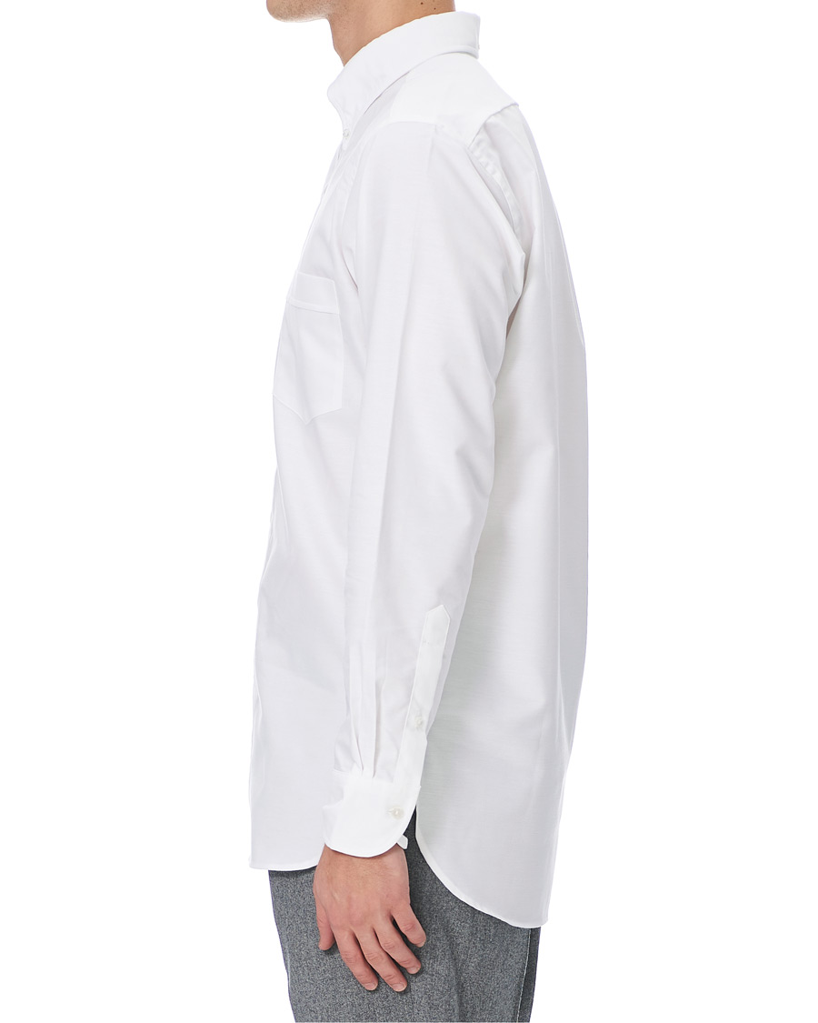 Herr | Skjortor | Drake's | Oxford Button Down Shirt White