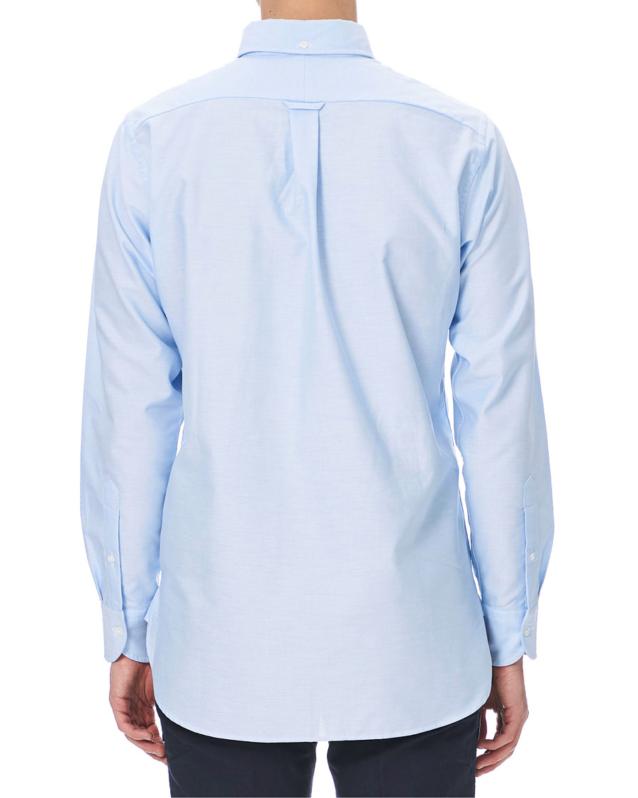 Herr | Skjortor | Drake's | Oxford Button Down Shirt Sky