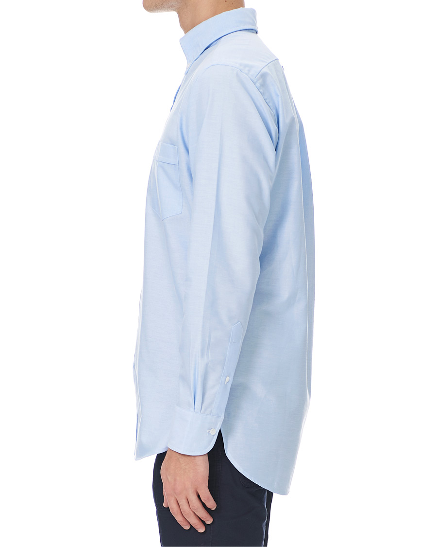 Herr | Skjortor | Drake's | Oxford Button Down Shirt Sky