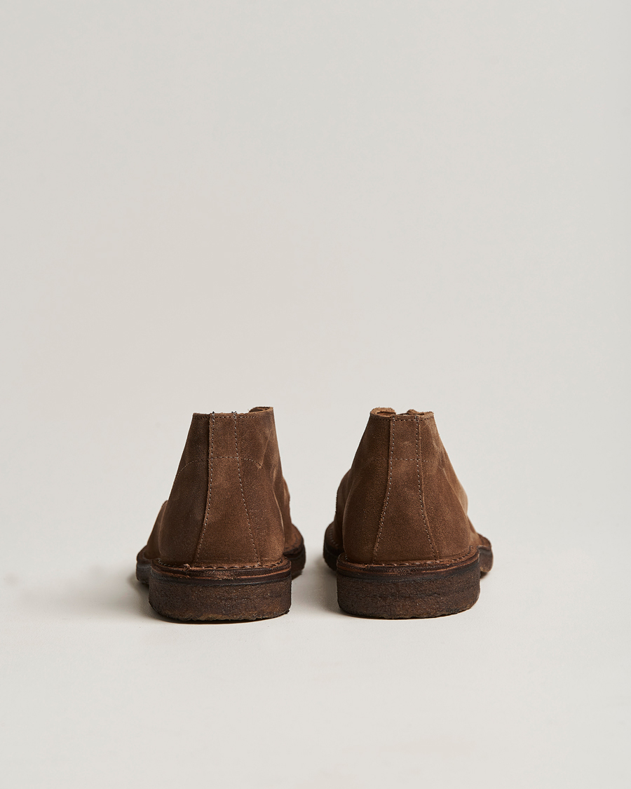 Herr | Kängor | Drake's | Crosby Moc-Toe Suede Chukka Boots Brown