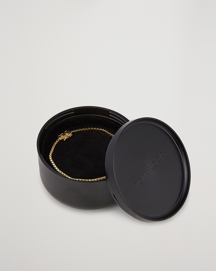 Herr | Tom Wood Square Bracelet Gold | Tom Wood | Square Bracelet Gold