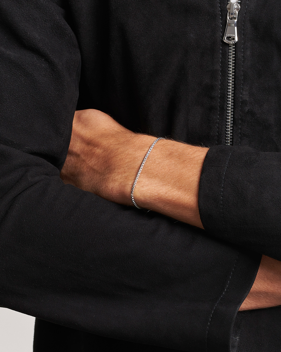 Herr | Tom Wood | Tom Wood | Square Bracelet Silver