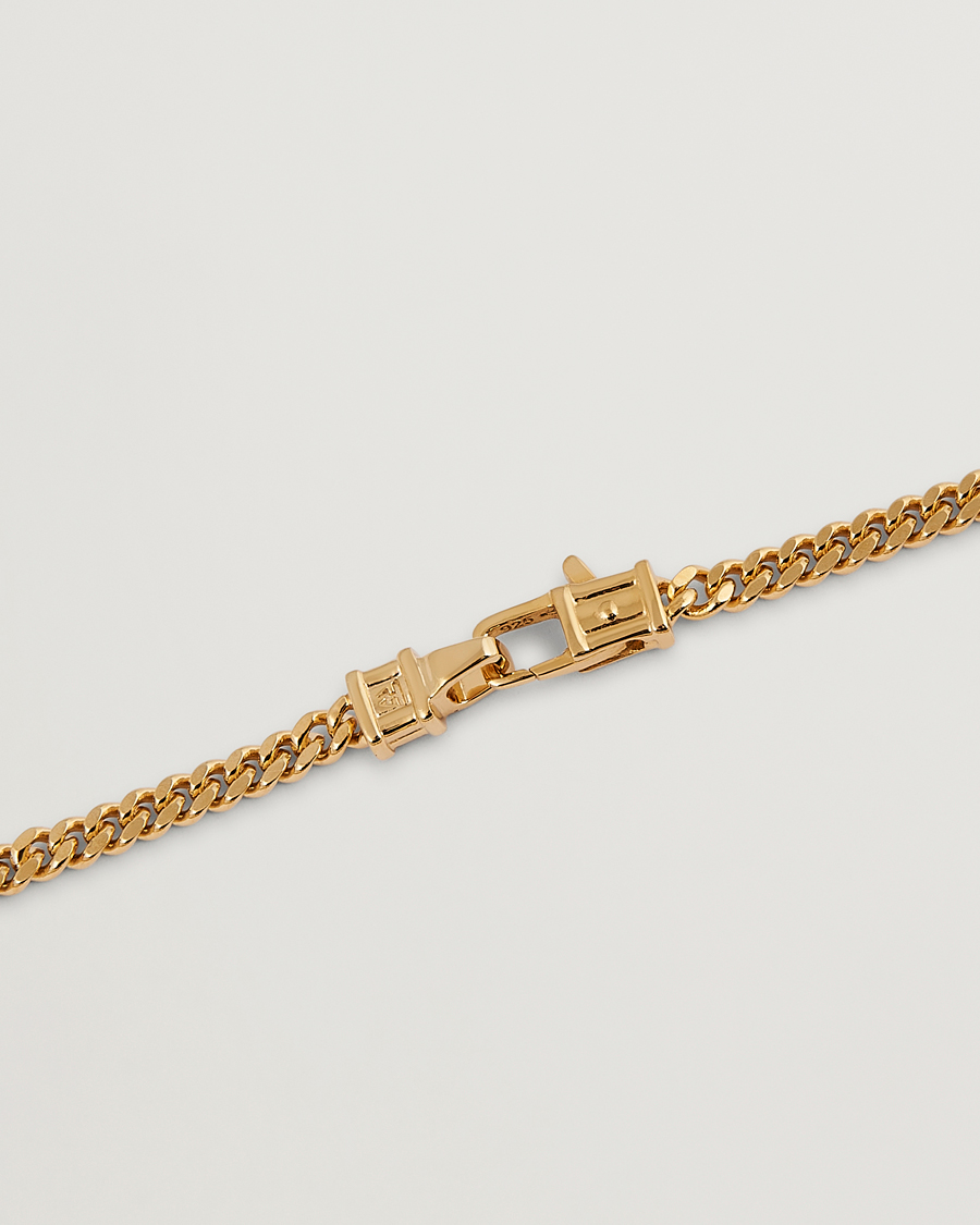 Herr | Smycken | Tom Wood | Curb Bracelet M Gold
