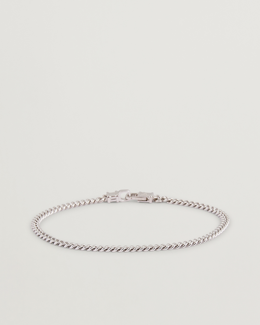 Herr | Smycken | Tom Wood | Curb Bracelet M Silver