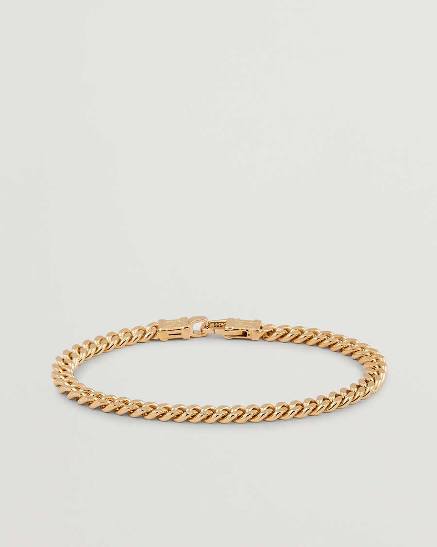 Herr | New Nordics | Tom Wood | Curb Bracelet L Gold