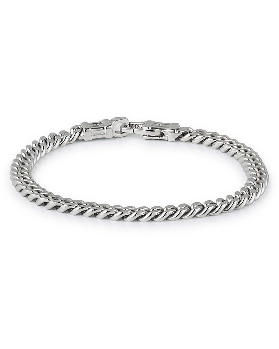 Herr |  | Tom Wood | Curb Bracelet L Silver