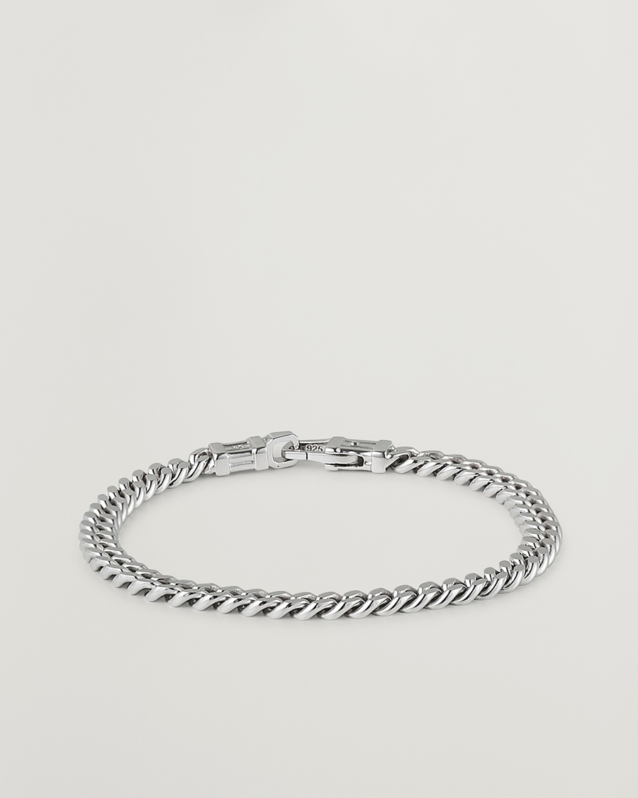 Herr | Smycken | Tom Wood | Curb Bracelet L Silver