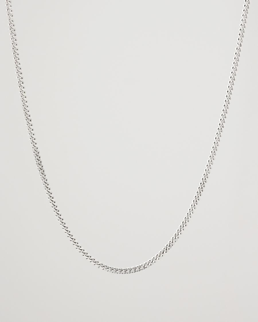Herr | Smycken | Tom Wood | Curb Chain M Necklace Silver